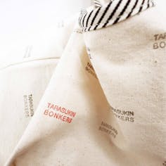 “ECO BAG” bag(青ストライプ)